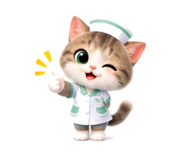 分割して背景を透過した05番の子猫スタンプ